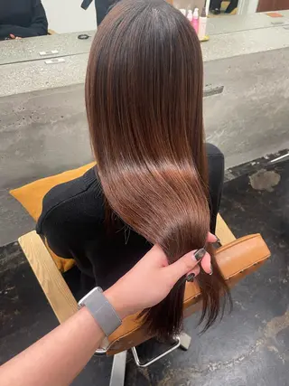 ロング ボブ/ショート おおいえひびきのヘアスタイル