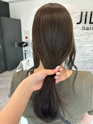 ロング JILL    hair所属・maki💖 ボブ/縮毛矯正のヘアスタイル