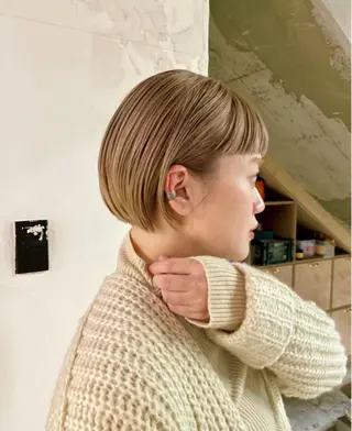 ショート muku所属・ボブ/パーマ /muku サリのヘアスタイル