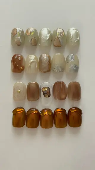 ネイル une／YUKINA 🫧大人nuanceのネイルデザイン