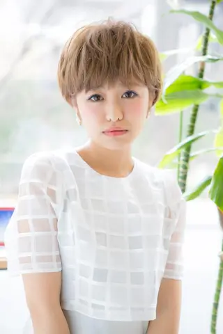 ショート 山﨑 勝大のヘアスタイル
