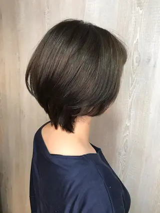 ショート カラー 髪質改善×METEO 店長 貞松直也のヘアスタイル