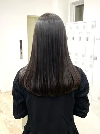 セミロング 艶髪/髪質改善 ナカムラのヘアスタイル