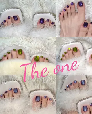 ネイル The oneアオイ アオイのネイルデザイン