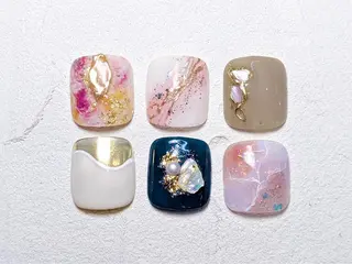 ネイル Bianca 立川店 小川のネイルデザイン