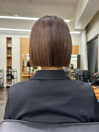 ショート 武田美空🐇 ボブ/暖色カラー🌷のヘアスタイル
