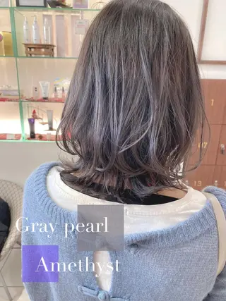 ミディアム SALOWIN大宮suite所属・🫧髪質改善🫧 園城寺裕也のヘアスタイル