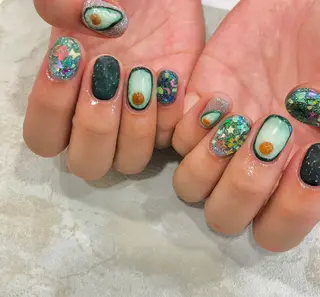 ネイル nuk.所属・坂本 萌のネイルデザイン