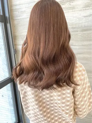 ロング カラー ParveMix 佐々木梨紗🤍のヘアスタイル