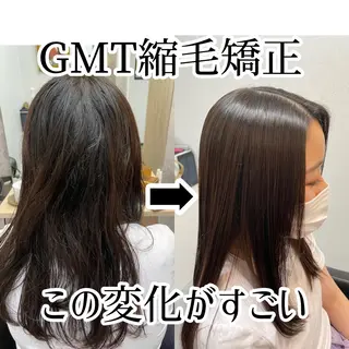 セミロング 髪質改善カラー特化 井上秀樹のヘアスタイル