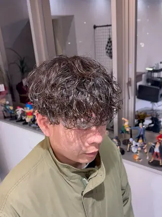 パーマ メンズ Coeur所属・Hazu 【パーマ特化美容師】のヘアスタイル