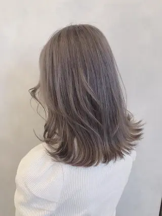 ミディアム カラー レイヤーカット 古川洋之のヘアスタイル