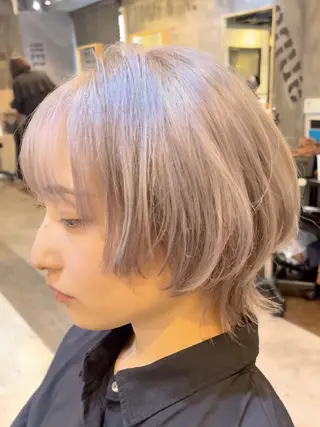 ショート カラー 鳥取のなんでも美容師 松井たかゆきのヘアスタイル
