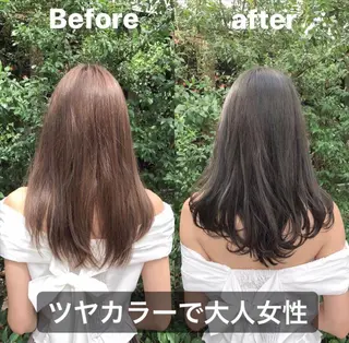 ミディアム 【愛され小顔カット】 YOSHIKIのヘアスタイル