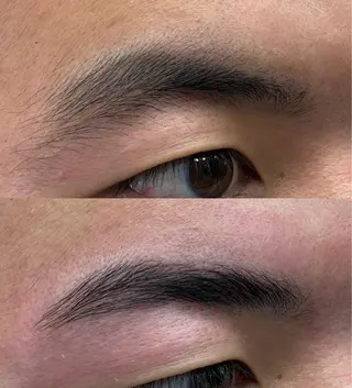 メンズ アイブロウ shoko/ 海外ガール風パーマのヘアスタイル