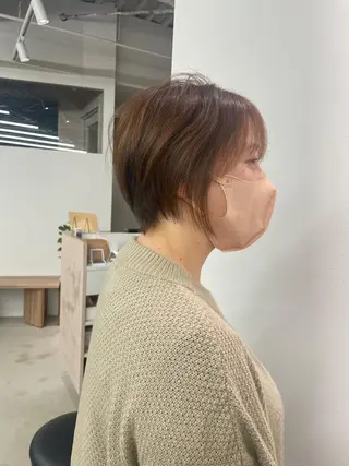 ショート kana/ ブリーチ/暖色のヘアスタイル