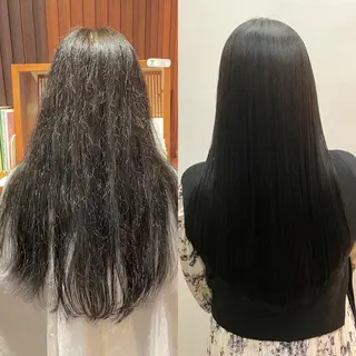 ロング パーマ 高山🐬髪質改善 池袋で縮毛矯正のヘアスタイル