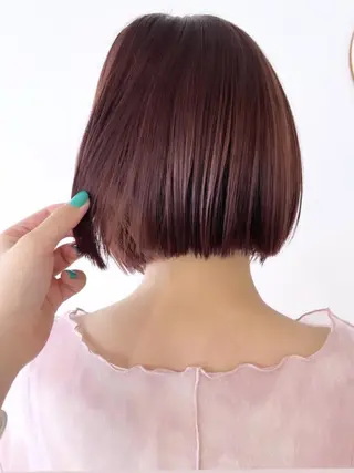 セミロング ネイル マツエク・マツパ アイブロウ yelm ［official］のヘアスタイル