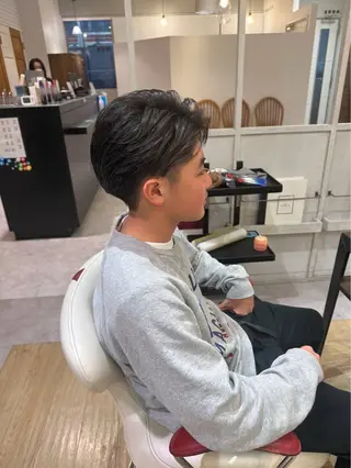 ミディアム メンズ特化／韓国風 /江戸谷大晴のヘアスタイル