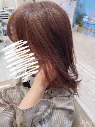 ミディアム if所属・大崎if ほりはるかのヘアスタイル