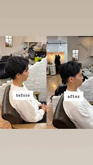 メンズ アトリエマイ北千住所属・永塚 萌花のヘアスタイル