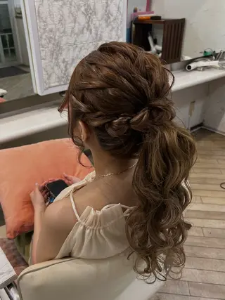 ロング konomi⛓🩶 カラー/ヘアアレンジのヘアスタイル