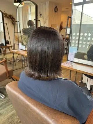 ミディアム bisou hair grand base所属・マエダ アキラ bisou hairのヘアスタイル