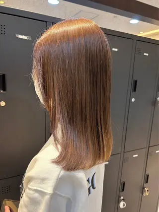 セミロング カラー 🌟カラーモデル 大募集🌟小関亜美のヘアスタイル
