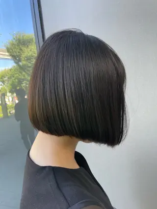 ショート 艶髪ストレート/ 理美容師/ショウキのヘアスタイル