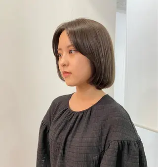 ショート カラー ヘアアレンジ astar所属・kotono🪿 透明感カラーのヘアスタイル