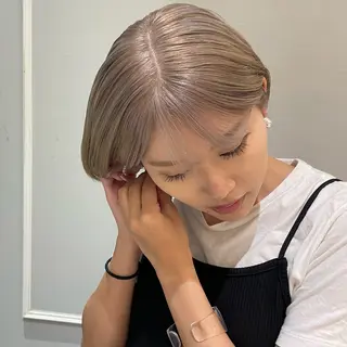 ショート カラー 🩶赤み消しカラー 🐈⬛荻野美思🐾のヘアスタイル