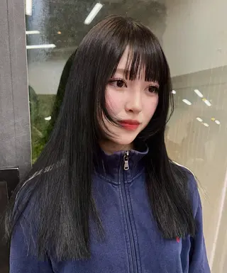 ロング カラー Pocket仙台 💚モエリのヘアスタイル