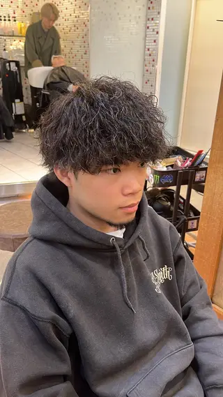 パーマ メンズ STAGE所属・ニュアンスパーマ/ 本厚木/NAOAKIのヘアスタイル