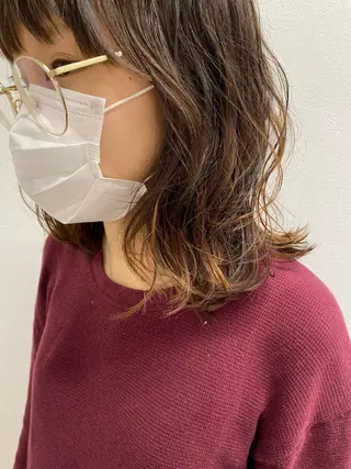 ミディアム パーマ 西山梨々【12/1〜 産休を頂きます🎀】のヘアスタイル