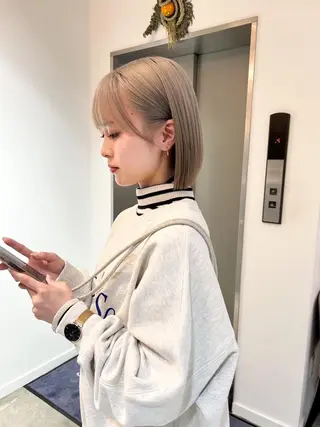 ミディアム AVANCE.ens 広島袋町店ayuのヘアスタイル