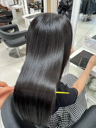 ロング 染野 匠のヘアスタイル