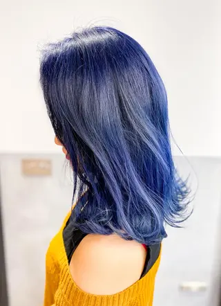 ミディアム 常山 篤志のヘアスタイル