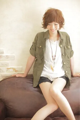 ショート SHO担当髪質改善 東加古川アーティブのヘアスタイル