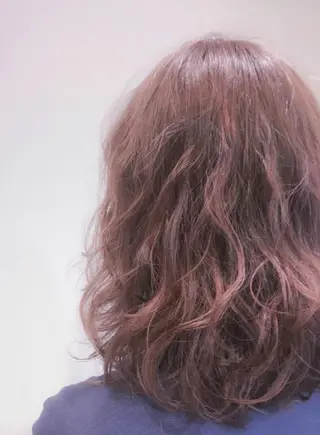 ミディアム カラー ◎モチマル チアキ◎のヘアスタイル