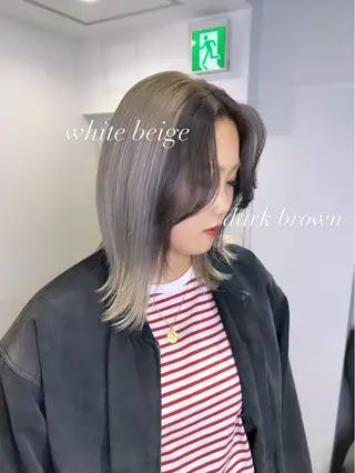 カラー TOMONA👑 GiseL梅田店のヘアスタイル