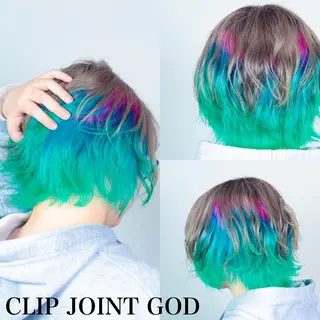 ショート カラー 今泉 周のヘアスタイル