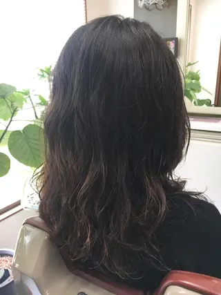 ロング パーマ ストウ ナナエのヘアスタイル