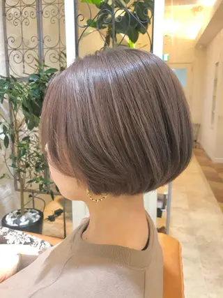 ショート カラー 🌸Bob🌸 市井友佳子のヘアスタイル
