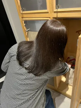 ロング 縮毛矯正/ブリーチ 🏖️MIREIのヘアスタイル