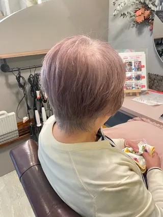 ショート hair  make echo所属・hair make echo滿木あい花のヘアスタイル