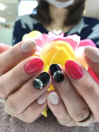 ネイル マツエク・マツパ nail salon＆school felice所属・フェリーチェ瑞江店 新山のネイルデザイン