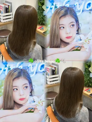 セミロング 横浜🎶エクステ💟 ピンク🩷なつみ🎀のヘアスタイル