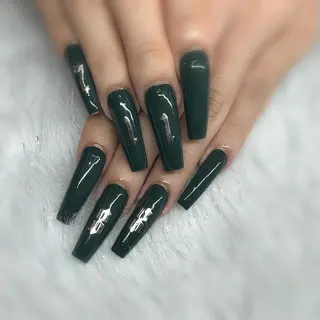 ネイル 濱名萌/長さだし パラジェルフィルインのネイルデザイン