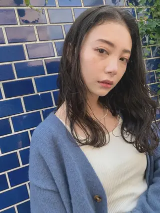 セミロング 💈ホリ ダイキ💈のヘアスタイル