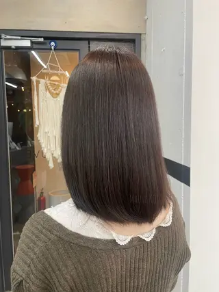 ミディアム カラー Mauve KOTOのヘアスタイル